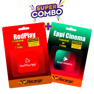 Combo RedPlay + Eppi Trimestral ou 3 Telas