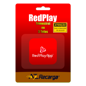 RedPlay Trimestral ou 3 Telas